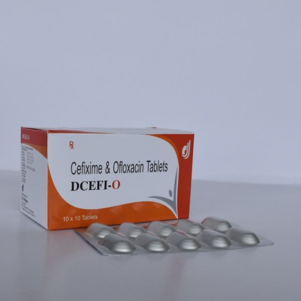Cefixime & Ofloxacin Tablets | DCEFI-O TAB.