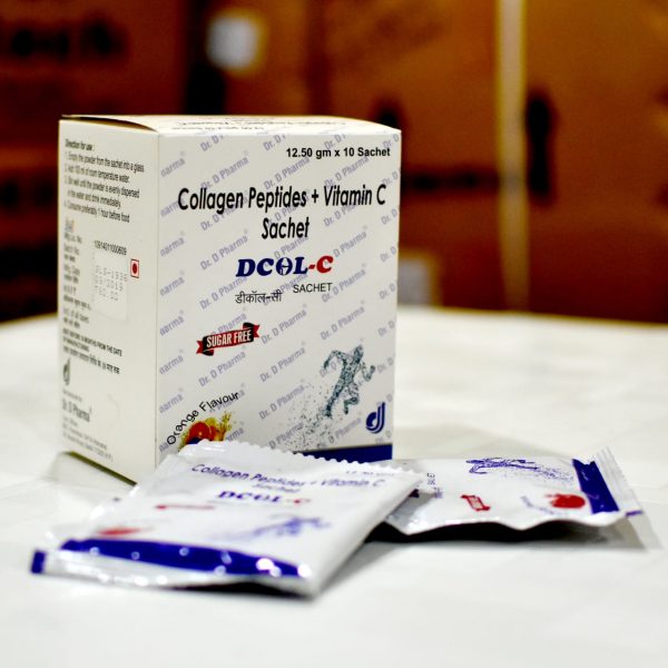 Collagen Peptides + Vitamin C Sachet | DCOL-C SACHET 12.5GM