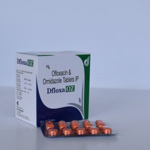 OFLOXACIN & ORNIDAZOLE TABLETS | DFLOXA-OZ TAB.