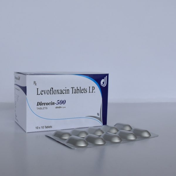 LEVOFLOXACIN HEMIHYDRATE TABLETS | DLEVOCIN-500 TAB.