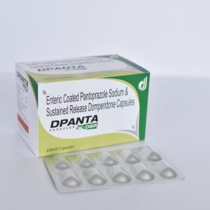 PANTOPRAZOLE SODIUM & DOMPERIDONE CAPSULES | DPANTA-DSR CAP.