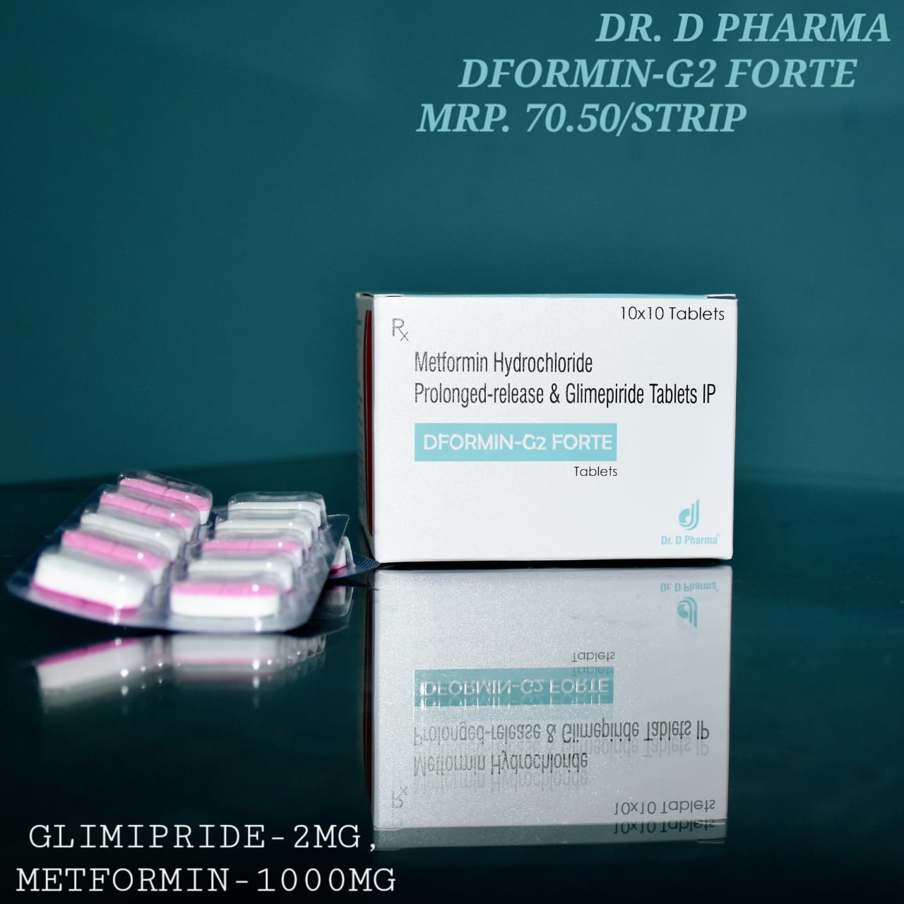Metformin Hydrochloride Prolonged-release & Gimepride Tablets IP