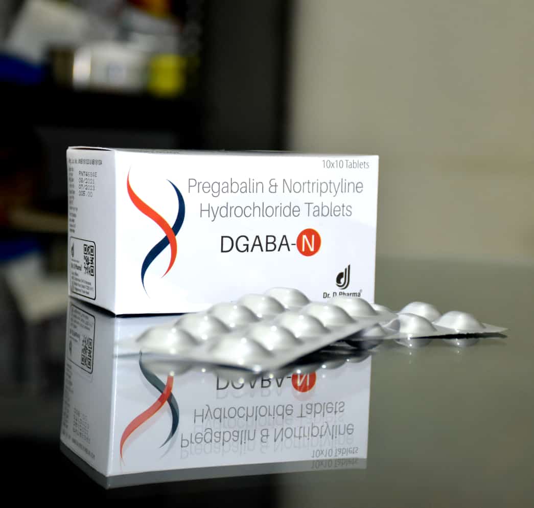 Pregabalin & Nortriptyline Hydrochloride Tablets