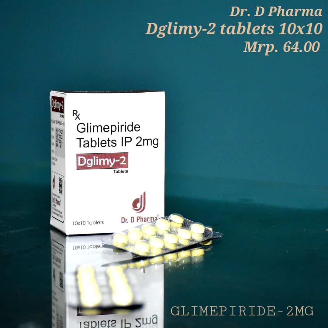Glimepiride Tablets IP 2mg